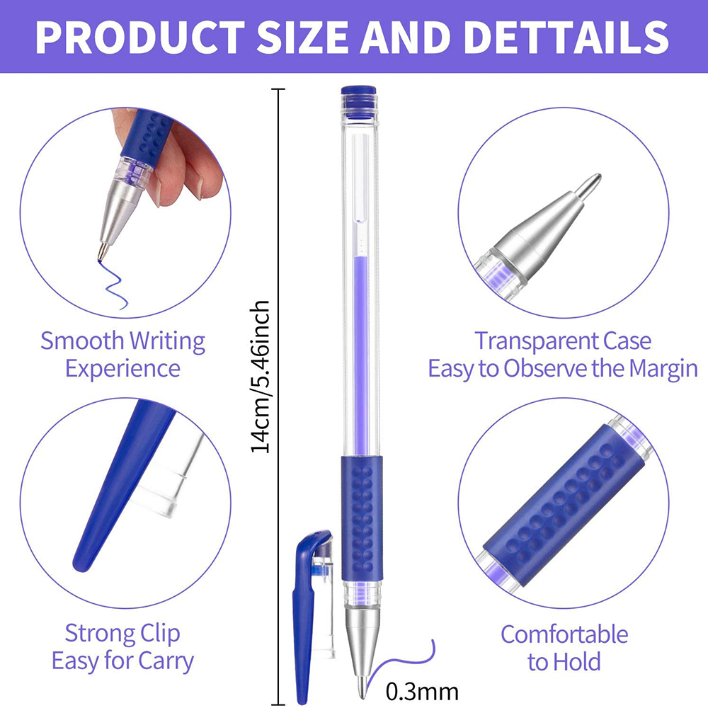 16 Stuks Warmte Wissen Pennen Stof Markering Pen Vullingen Warmte Uitwisbare Pennen Met 4 Pen Case Voor Quilten Naaien Diy kleermakerij Krijt