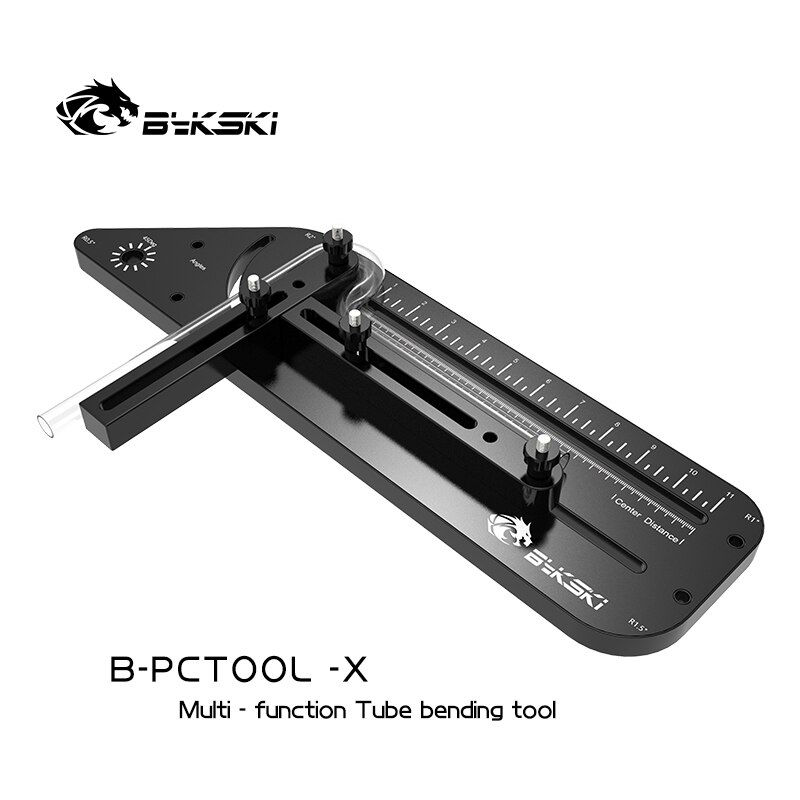 Bykski Multi-Function Pipe Bending Tool, Multi-Track Angle Assist For Acrylic / PETG Tubing, ABS Plastic Mould