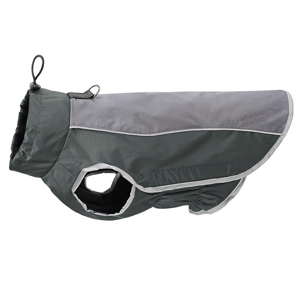 Robe fantaisie d'hiver pour chiots | En coton, veste matelassée, manteau Chihuahua en peluche caniche, imperméable, collection populaire: Gris / S