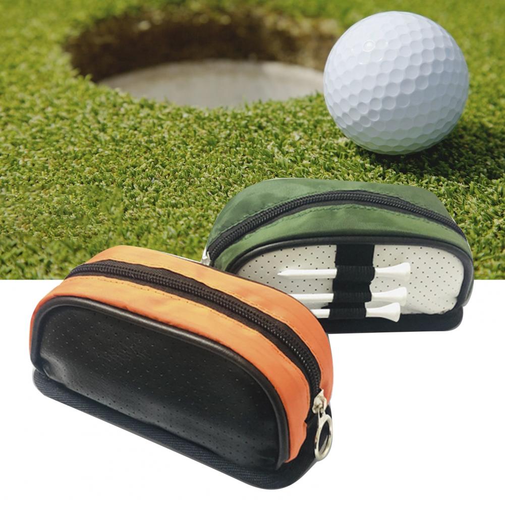 Excellent Golf Pouch Bag Space-saving Mini Golf Handbag Sport Style