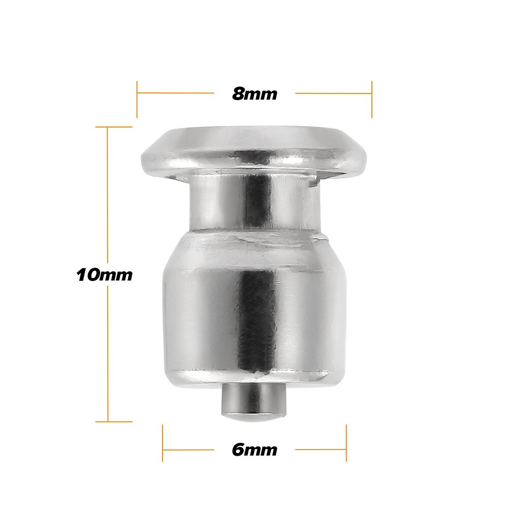 Boulons à vis pour pneus de voiture, 8x10mm, 100 pièces, clous de neige, roue d'hiver, accessoires pour voiture, moto, SUV, ATV, camion