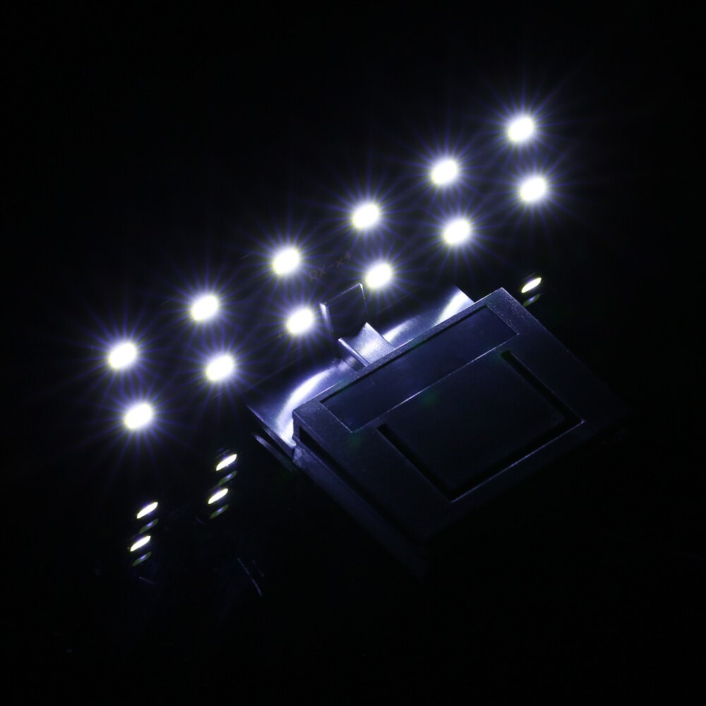 5W Ultra-Dunne Aquarium Led Light Ultra Bright Clip-On 12 Leds Verlichting Lamp Voor Aquarium Fish tank