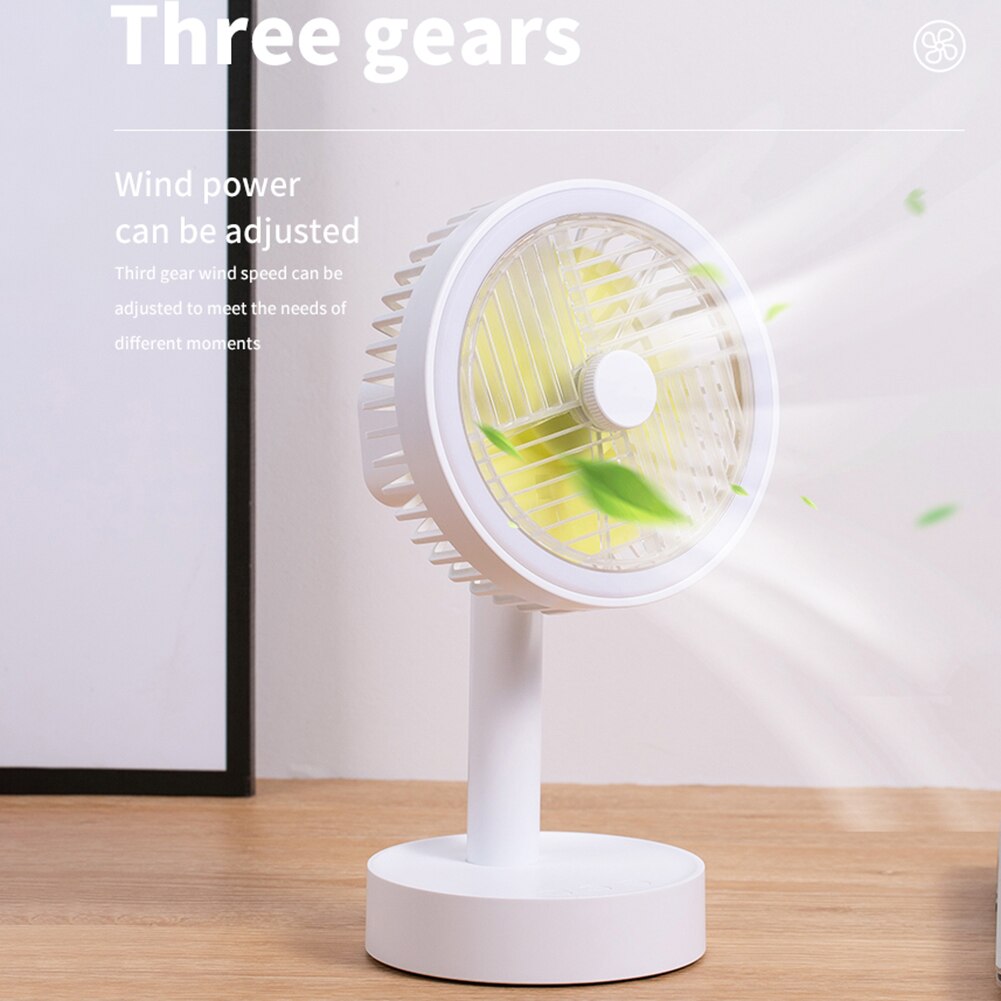 Portable Mini USB Fan Desk LED Electric Desktop Computer Table Fan Home Office Electric Fans Mini Ventilator for Office 1pc Fan