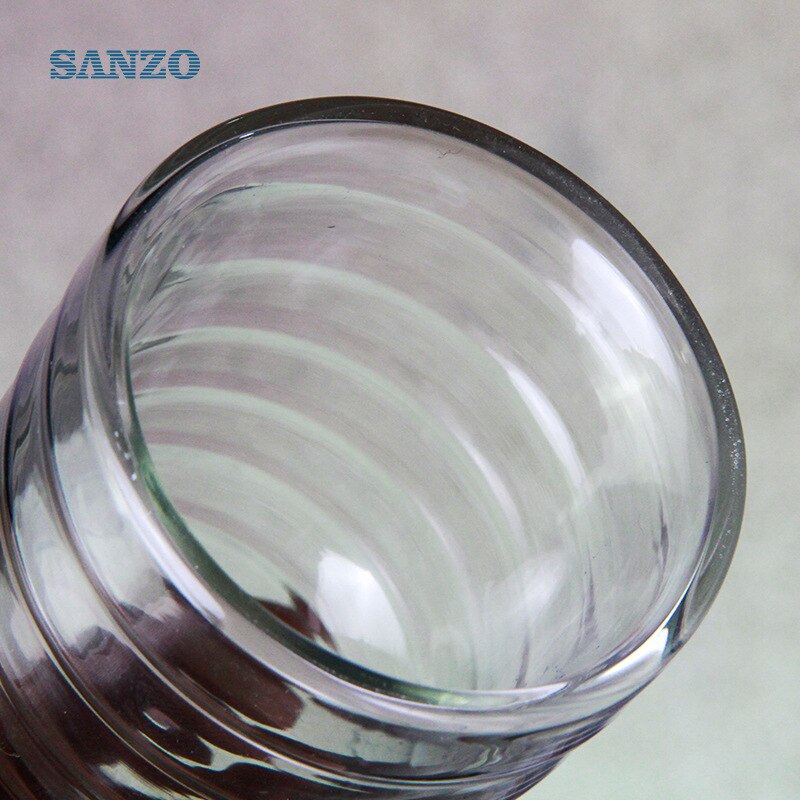 Taza de café transparente de doble capa resistente al calor, Juego de vasos creativos para agua, leche y vino, 85 y 150ml