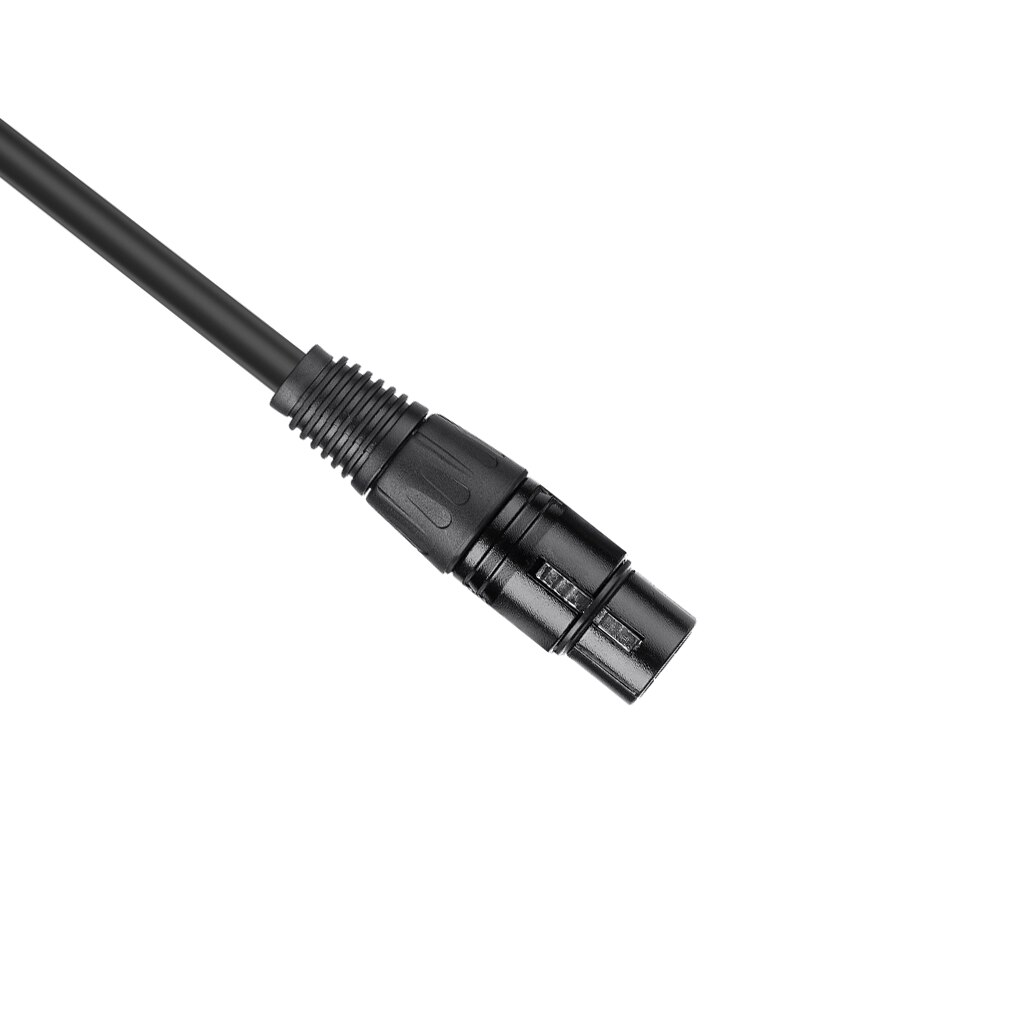 Xlr 3Pin Female Naar 3.5Mm 1/8 "Trs Man Metal Connector Audio Adapter Kabel 0.3M