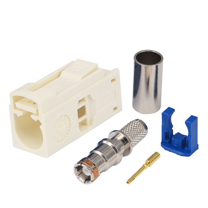 Liiuodo Auto Radio Antenne Connector Fakra Een Fakra B Fakra C Fakra K Fakra Z Voor Gps Rf Communicatie Systemen: Sky Blue