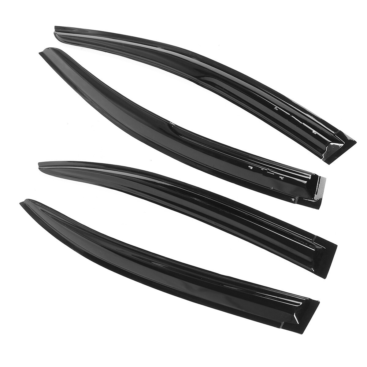 Audew 4pcs Window Visor Shade Rain Guard Sun Shade Window Visors Rain Shade Shelter For HondaCivic