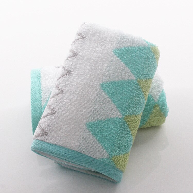 Family Match Face Towel for Daily Life Printed Soft Cotton Unisex Face Towel for Adult Kid 34X74CM Rectangle Cloth: C6
