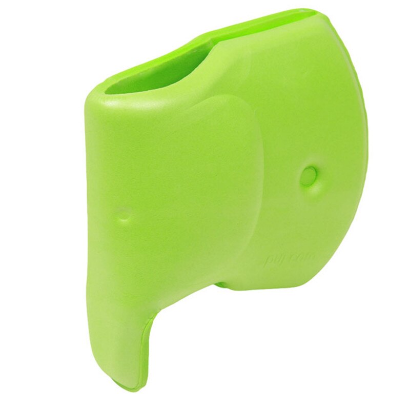 Cubierta protectora de dibujos animados para grifo de agua, Protector de seguridad para bebé, producto para grifo de baño, protectores de bordes y esquinas: Verde