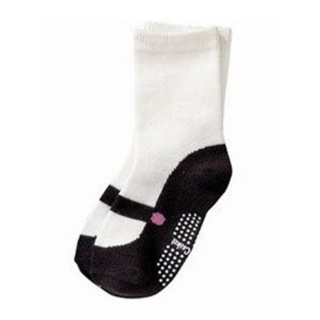 5 paia di scarpe imitazione cotone calzini per bambini All-Match Ballet Dance TWS0139: black