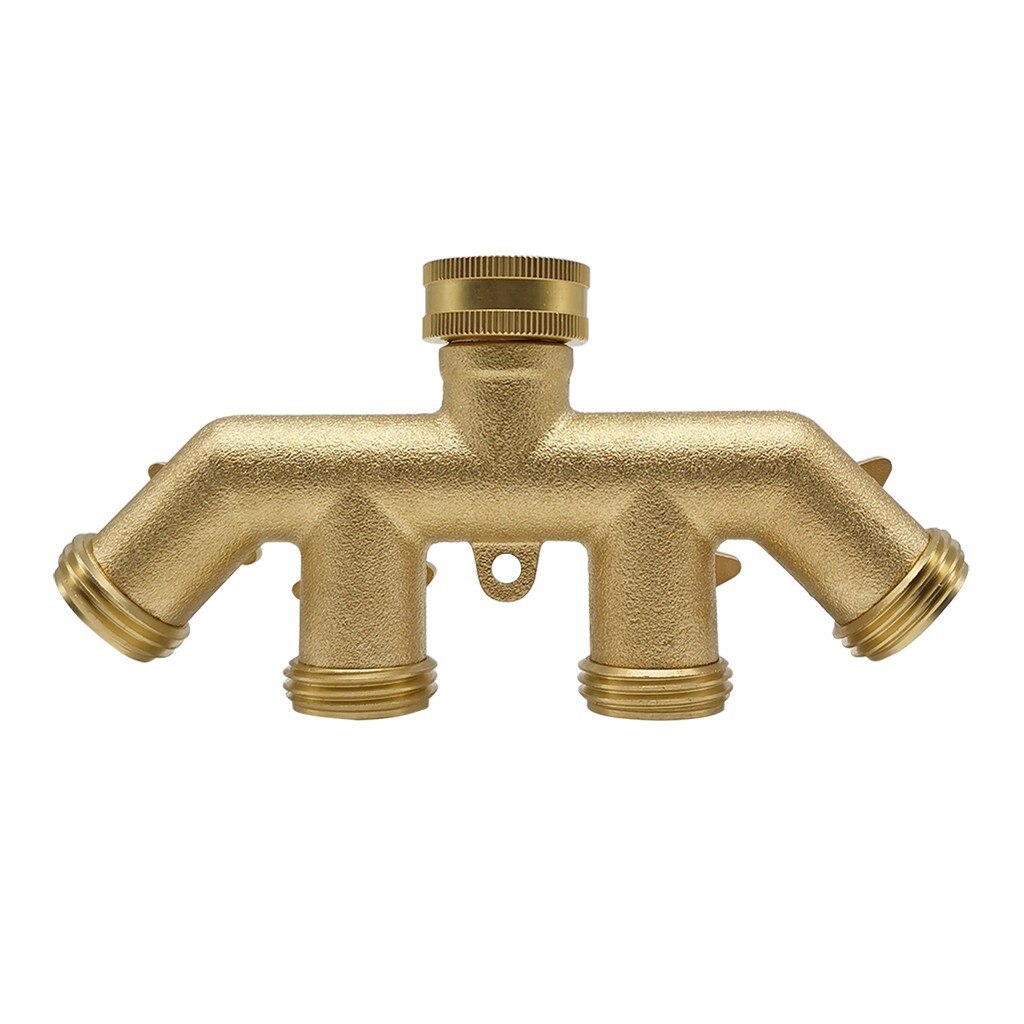 Garden Hose Splitter 4 Way Tap Hose Connectors Water Distributor Switch Valve Garden Water Connectors Watering Irrigation #30