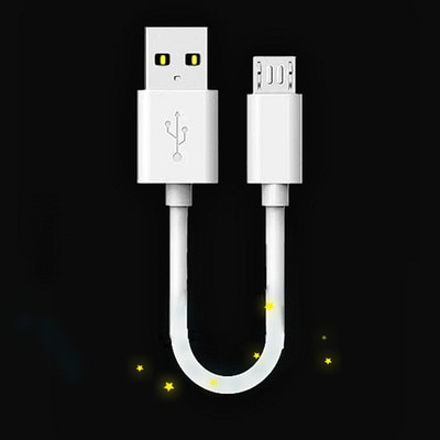 15cm Korte Micro Usb-kabel Type c 8Pin Kabel Snel Opladen Sync Gegevens Cord USB Adapter Kabel voor iPhone samsung Xiaomi Huawei
