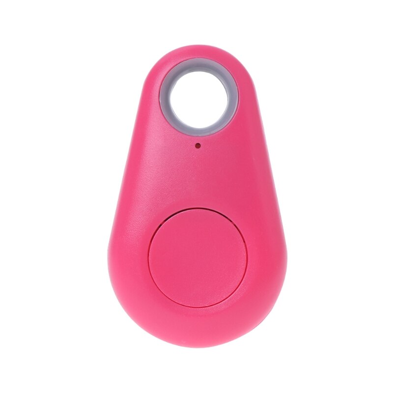Mini draadloze afstandsbediening bluetooth selfie camera sluiter voor mobiele telefoon: Roze