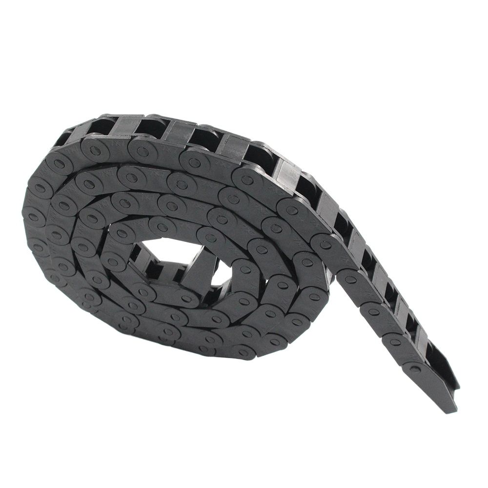 1 Meter Cable Drag Chain Wire Carrier with End Connectors Transmission Drag Chain For CNC Router Machine Tools 3D Printer Parts
