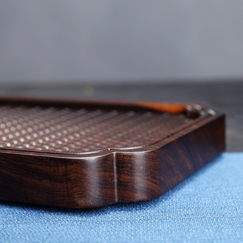Blackwood Tea Table Mini Small Tea Tray Solid Wood Full Version Home Bamboo Mat Log Tea Tray