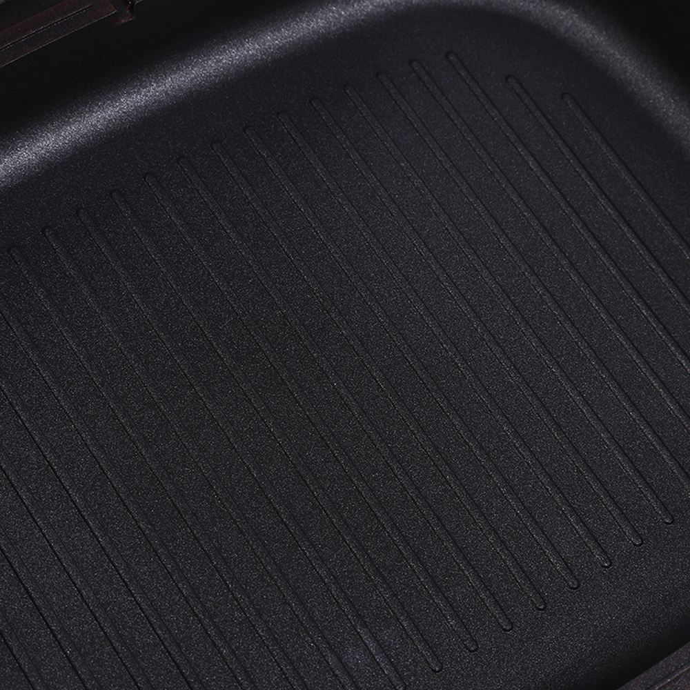 Dubbelzijdig Koekenpan Non-stick Pannen Vierkante Vorm Grill Koekenpan Koken Tool Duurzaam Kookgerei Thuis Outdoor keuken Koken