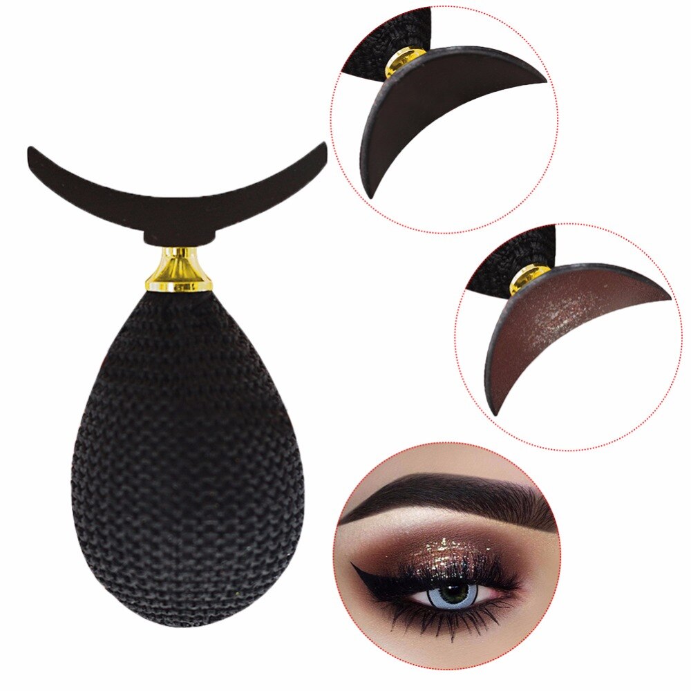 Silicon Eye Shadow Stamp Crease Eyeshadow Stamp Glittering Lazy Applicator Makeup Tool