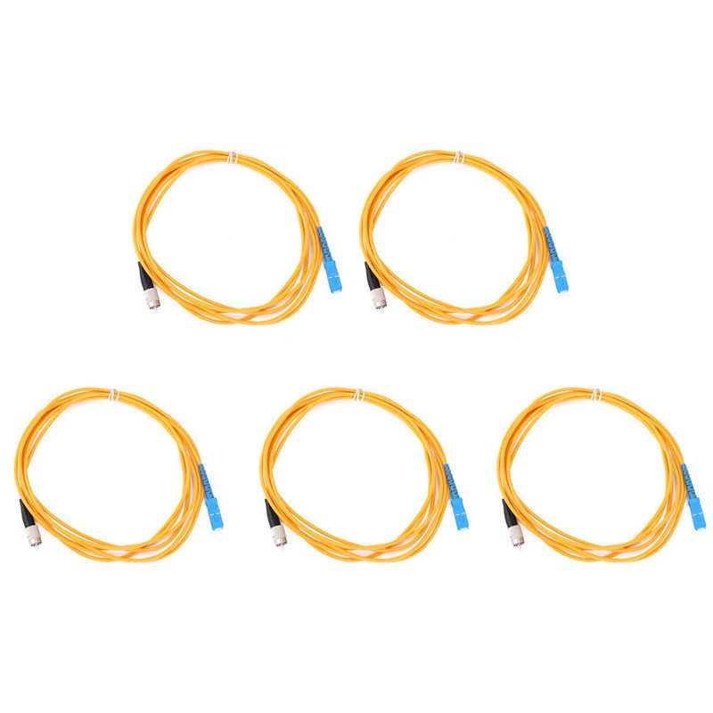 Fiber Jumper Optical Fiber Cable Single mode Internet Connection Computer