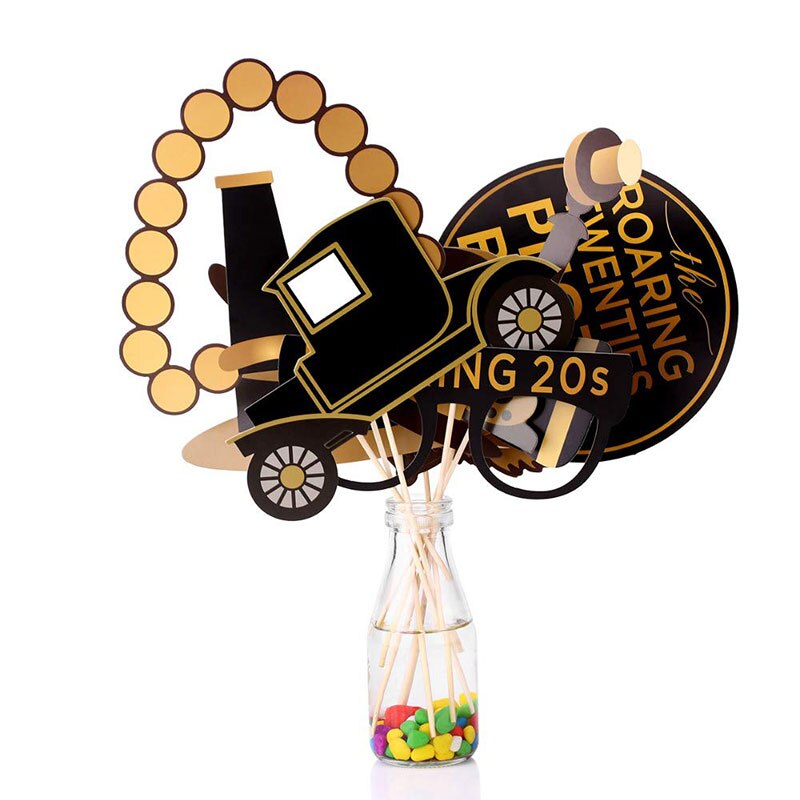 Great Gatsby Party Photo Booth Props. Printable Roaring 20s Photobooth Props. 20s Props, 1920s party props, Flapper Theme party