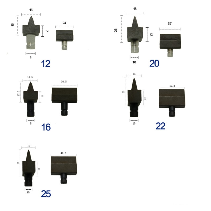 1pcs Hydraulic Cutter head SC-12 SC-16 SC-20 SC-22 SC-25 Hydraulic steel shear special head disconnection clamp blade