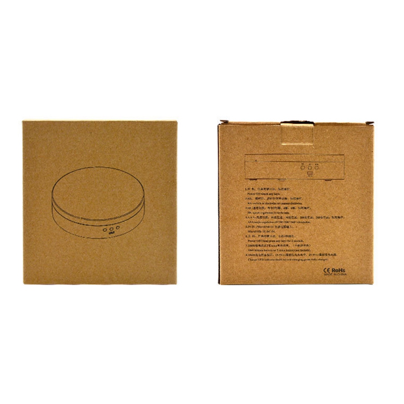 Merchandise Display Base,360 Degree Electric Rotating Turntable for Photography. Automatic Revolving Platform Perfect for 360 De