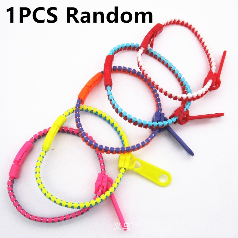 Bracelet à fermeture éclair, jouet pour enfant, tdah, autisme, sensoriel, anti-Stress, Focus, tuer, Fidget, 1/3/5 pièces: 1PCS