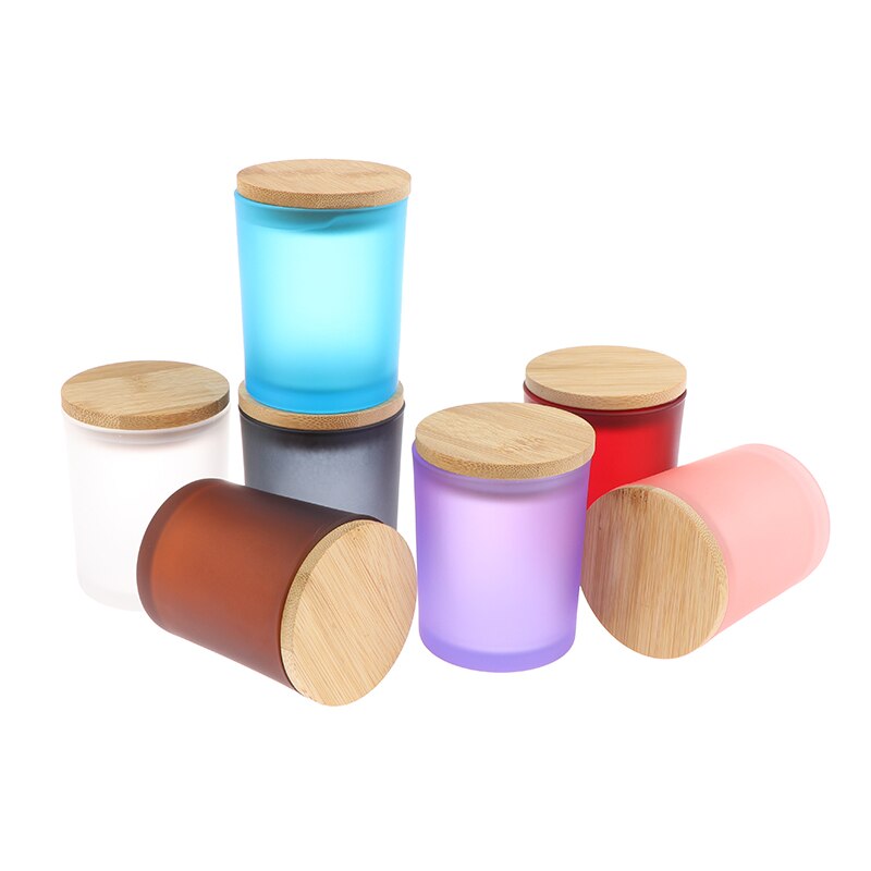 Taza de vela colorida DIY, contenedor de cera de bebida dorada, vela de vidrio, candelabro de aromaterapia, frascos de velas de feliz cumpleaños