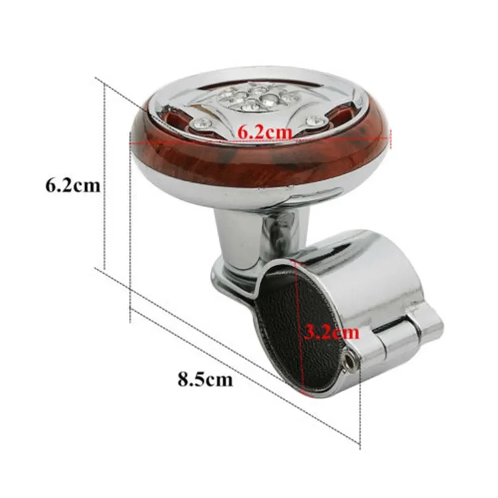 Auto Lenkrad Knopf Ball Auto Lkw Lenkrad Hilfe Energie Griff Assister Spinner Knopf Ball Universal- NEUE