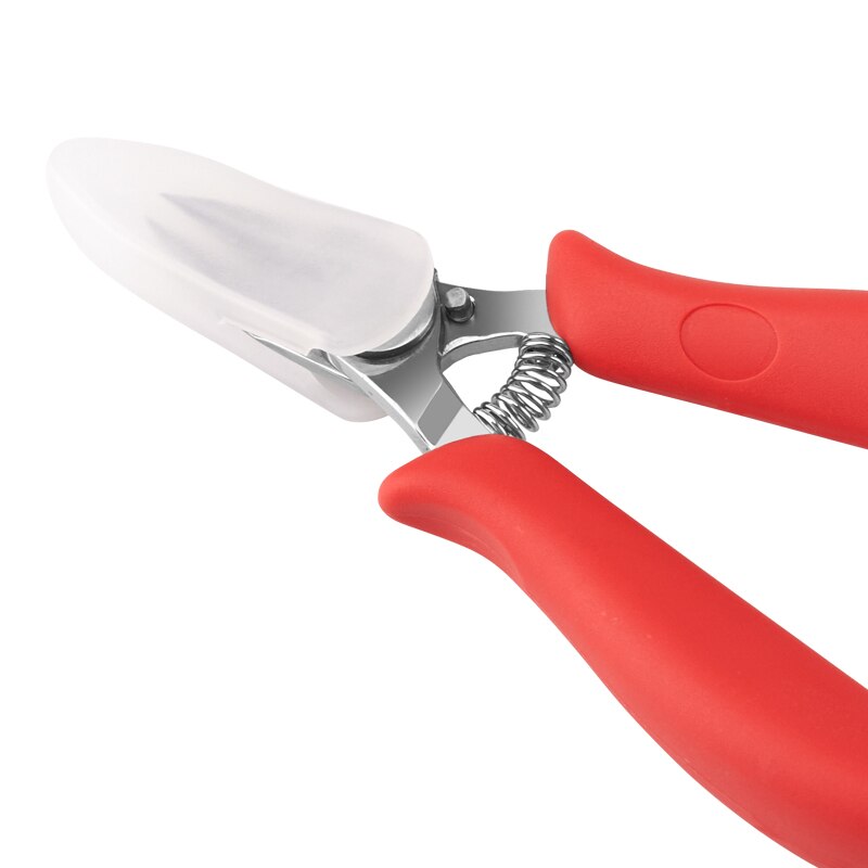 Siliconen handvat roestvrijstalen knipper nagelriem dode huid snijder manicure tool manicure tool dode huid snijder tondeuse  nt141