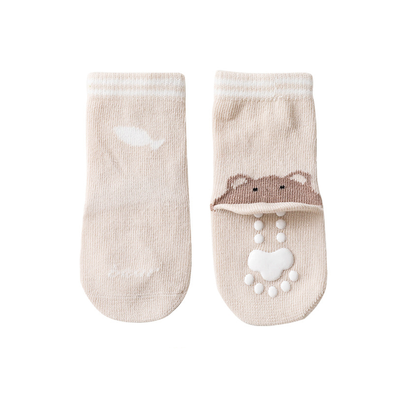 Warmom Baby Kids Sokken Voor Meisjes Jongens Kinderen Meisje Anti Slip Kind Jongen Warme Peuter Grappige Pasgeborenen Vloer Kid Boys &#39;sok Winter: Khaki