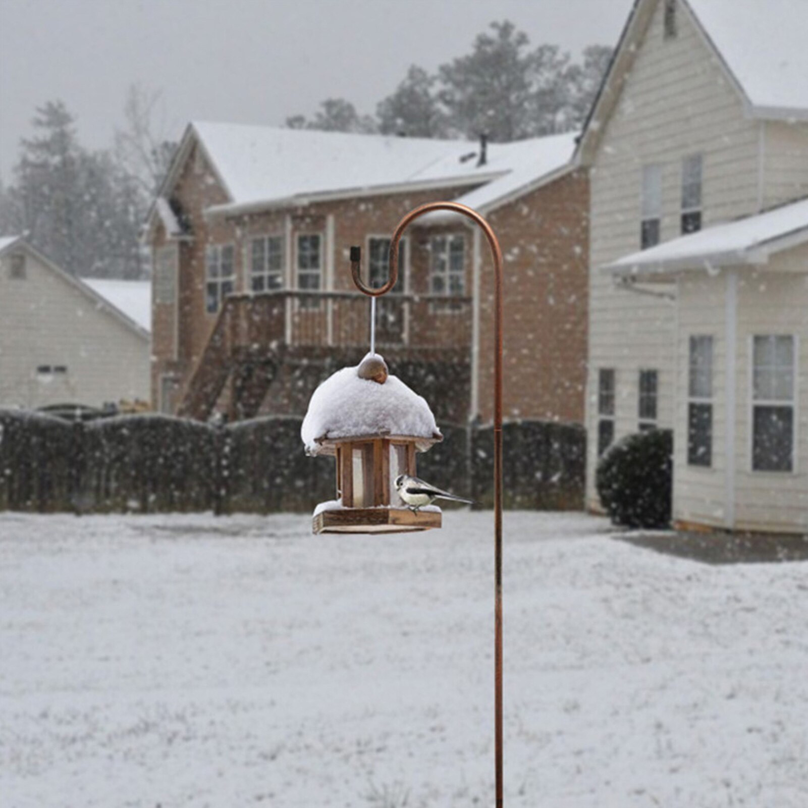 Shepherd Hook Thick Heavy Duty Rust Resistant Steel Hanging Hook