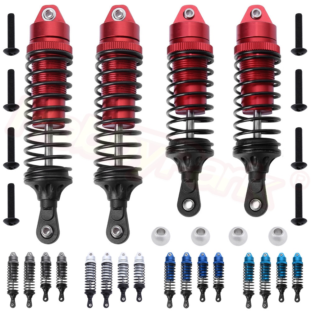 RC Car Shock Absorbers - Metal - for Traxxas Slash 4x4 2WD - Upgrade Parts