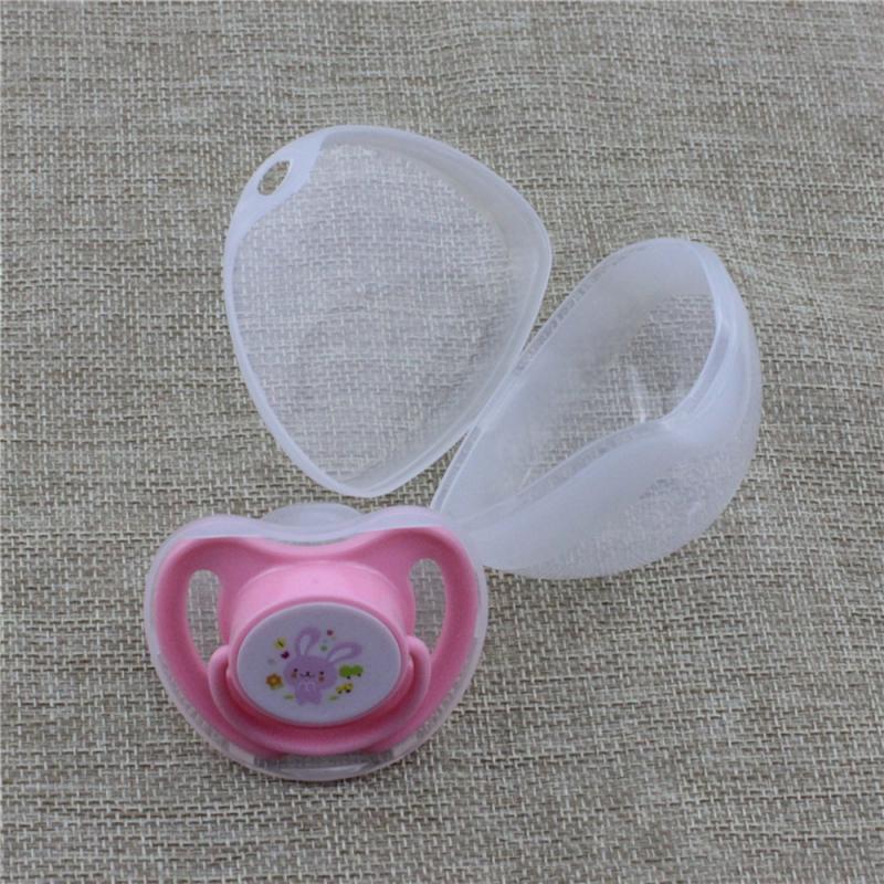 Portable Infant Newborn Baby Pacifier Case Box Nipple Shield Case Pacifier Holder Storage Box Pacifier Holder Case Chupete Bebe