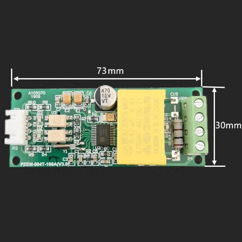 Opdateringsversion ac enfaset multifunktion ampere meter watt effekt volt amp kwh med split ct til arduino