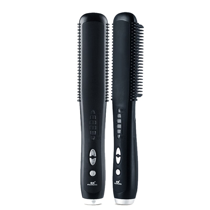 KINGDOM CARES KD-388 Electrical Hair Straightener Brush Styling Instant Quick Heating Salon Combs Curlers Hairstyling Straighter