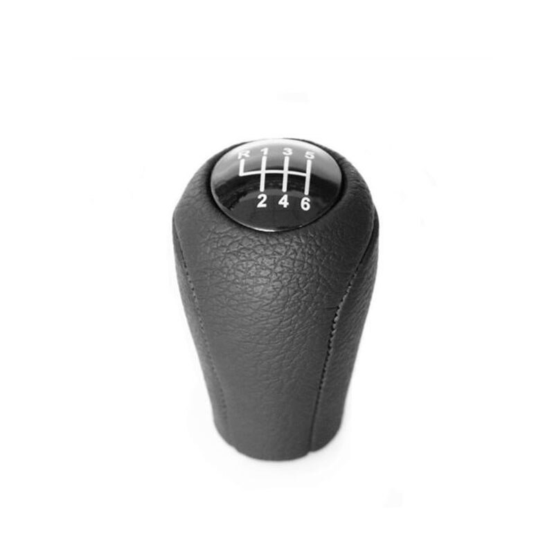 5 6 Speed Pookknop Voor Mazda 3 Bk Bl 5 Cr Cw Mazda 6 Ii Gh CX-7 Er MX-5 Nc Iii Mt Leather Shifter Versnellingspook: leather 6speed