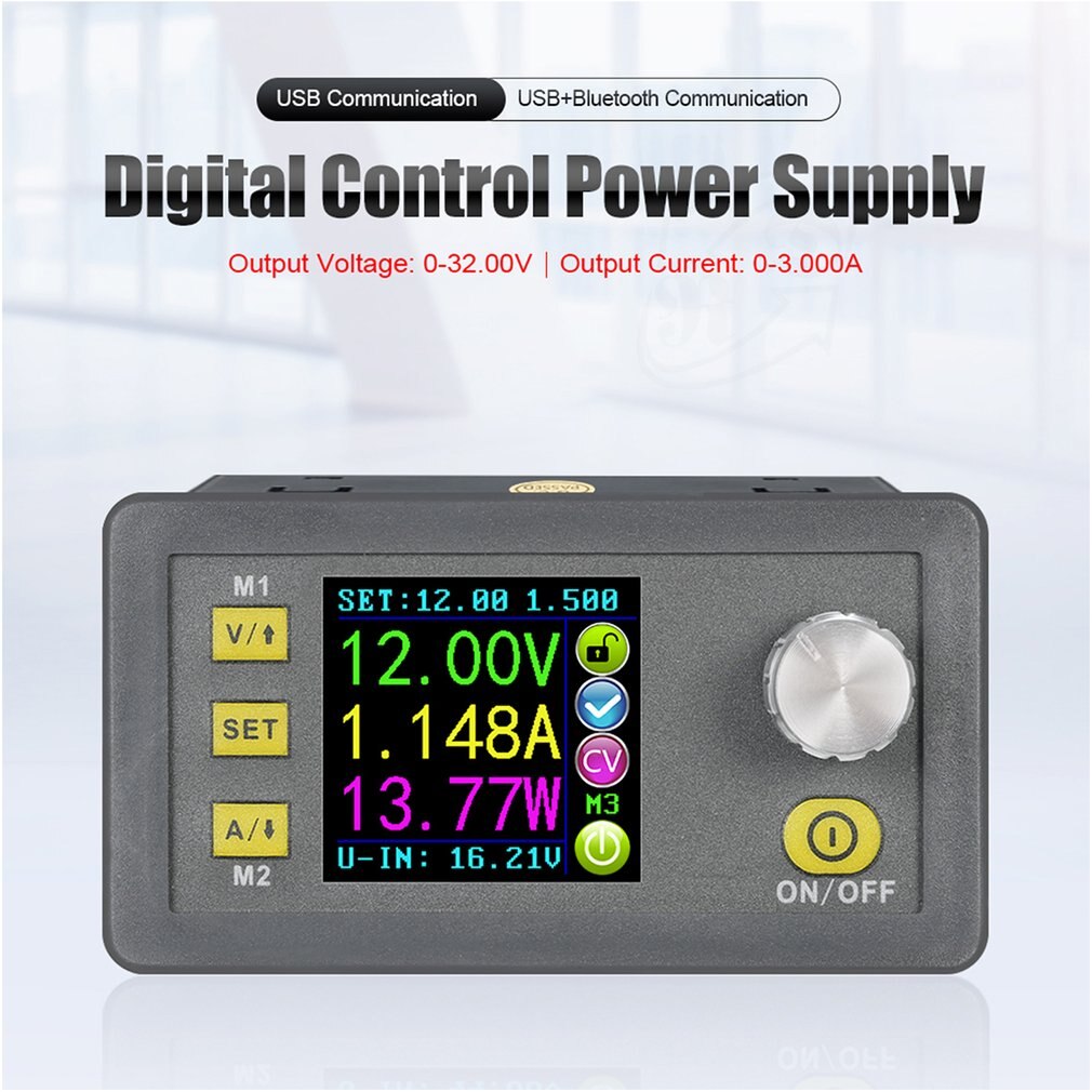 DPS3003 DPS3012 Constant Voltage Current Step-down Programmable Power Supply Module Buck Voltage Converter LCD Voltmeter 32V