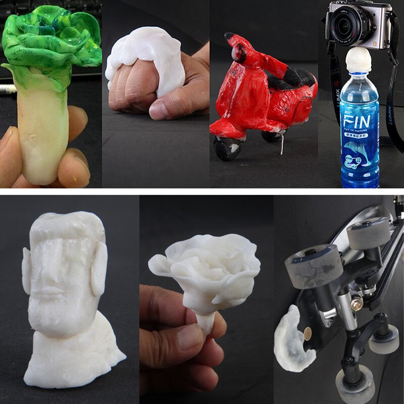 100g/250g plastic soil DIY thermoplastic soil meets the resin molding free resin model material