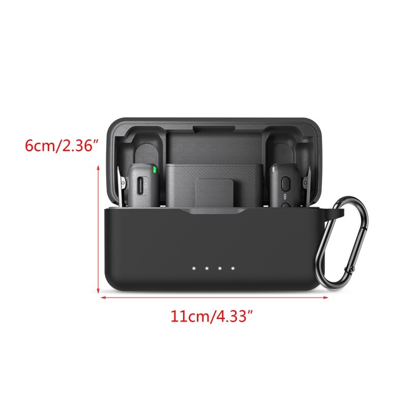 Soft Silicone Protective Microphone Case Waterproof Cover for dji Action 2 OM 5