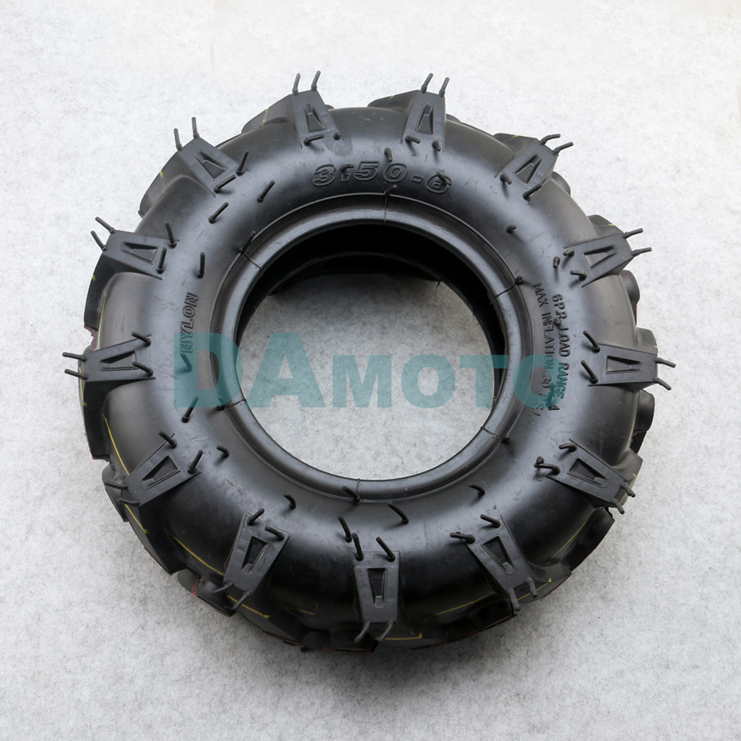 3.50-6 tire Tractor Tyre Wheel For ATV Quad Lawn Mower Garden Tractor