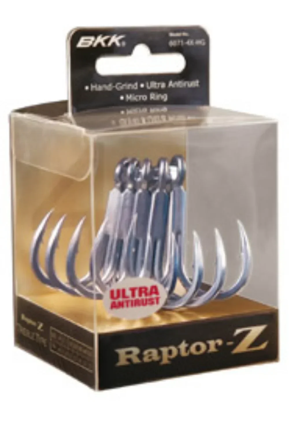 Hameçons de pêche triples BKK Raptor Z 6071-4X-HG