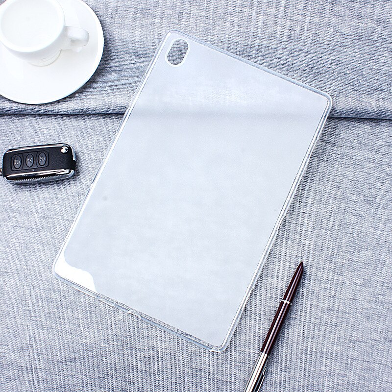 Para huawei matepad 10.4 filme de vidro temperado 2020 silicone tpu caso para matepad 10.4 polegada BAH3-AL00 BAH3-W09 protetor de tela: TPU-White