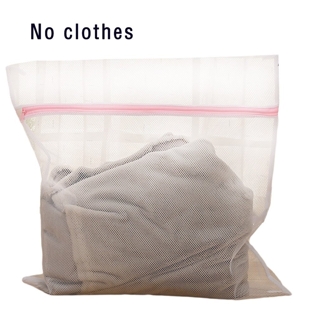 Zippered Mesh Laundry Wash Bags Foldable Underwear Washing Machine Clothes Protection Clothes Organizer