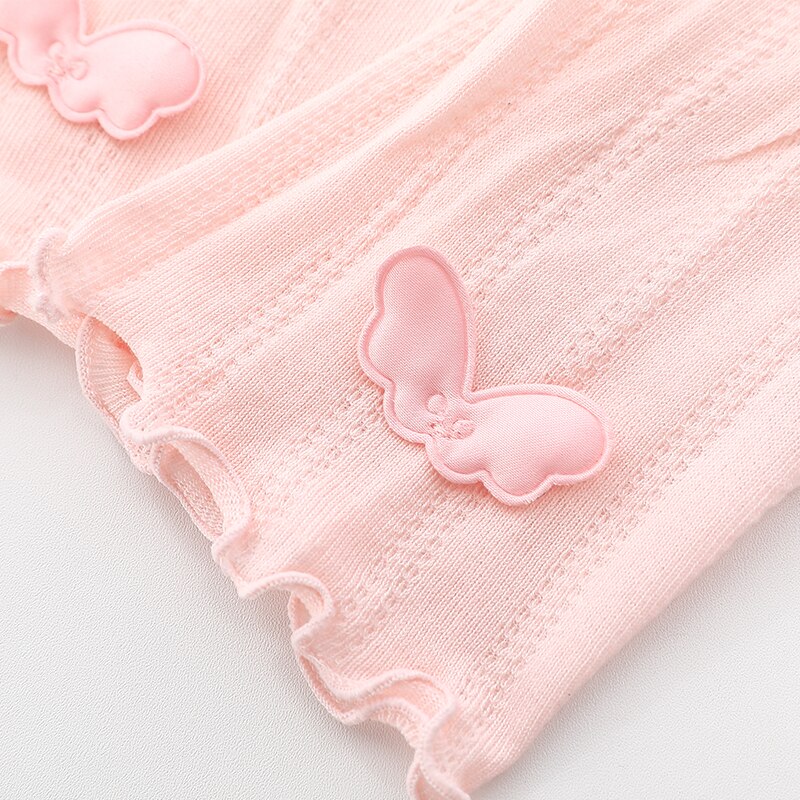 Småbarn flickor volang ving bomullsbyxor barn sommar nyfödd spädbarn mesh tunna leggings barn prinsessbyxor babytillbehör