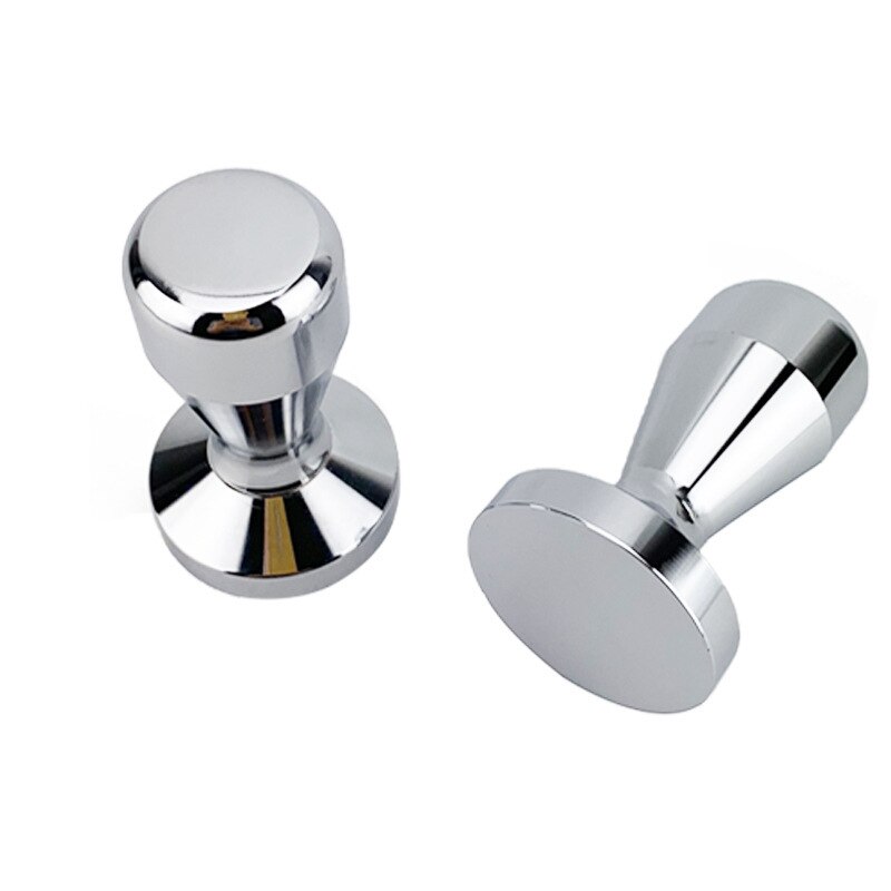 1cp espresso tamper café azul tamper máquina de café imprensa base plana barista acessórios têmpera 51mm 57.5mm 58mm
