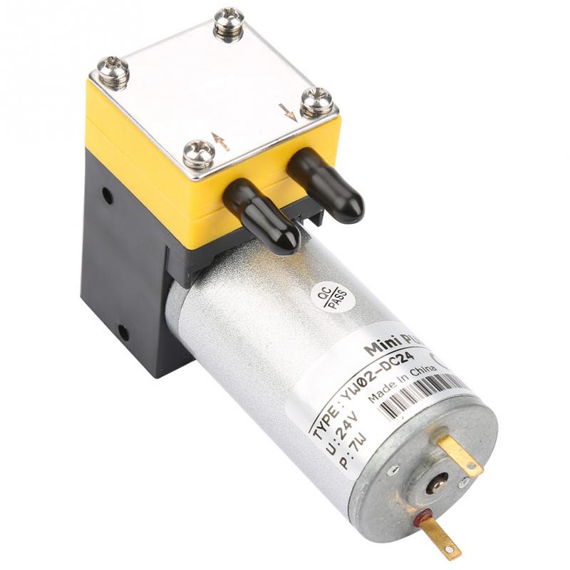 DC 24V Micro vacuum pump 0.4-1L/min Miniature Diaphragm Pump Vacuum Pump For Air/Liquid Air pump Pompa wodna Bomba de diafragma