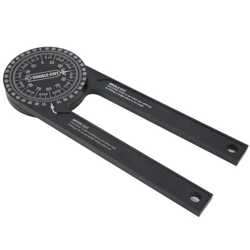 0~360° High Accuracy Woodworking Protractor Angle Finder Angle Goniometer