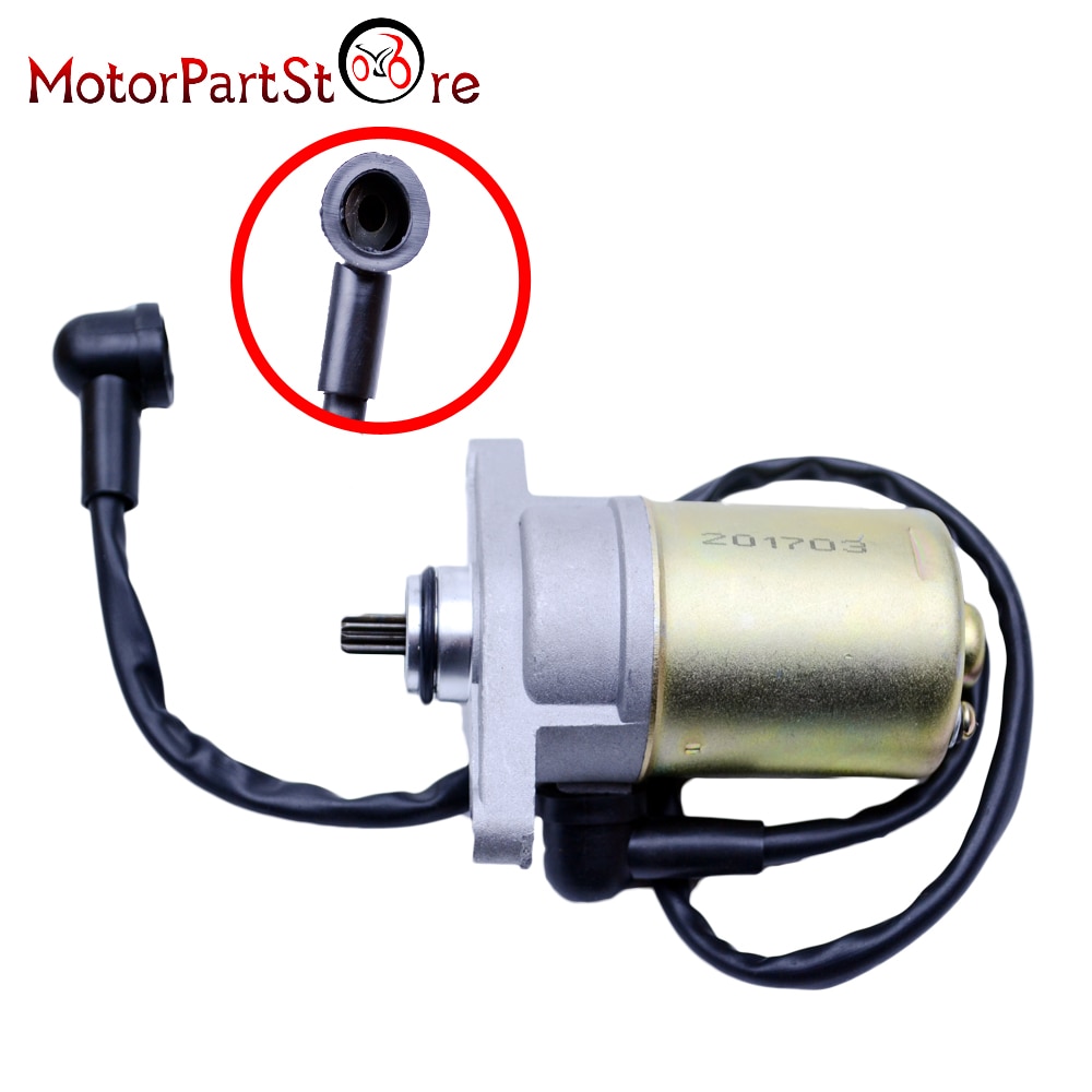 Scooter Moped Starter Starting Motor for GY6 47 49 50cc TaoTao Sunl Roketa Chinese Motorcycle Accessories @10