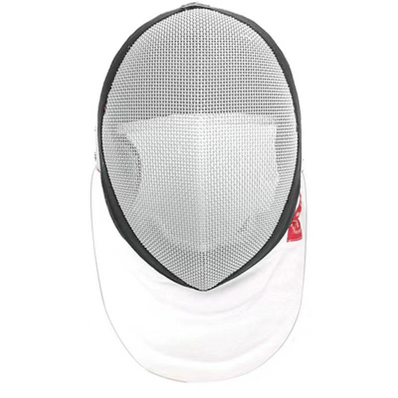 Máscara de esgrima 350NW Epee Capacete Adulto / Crianças Proteção facial Equipamento de proteção de esgrima de alta qualidade: S / Branco