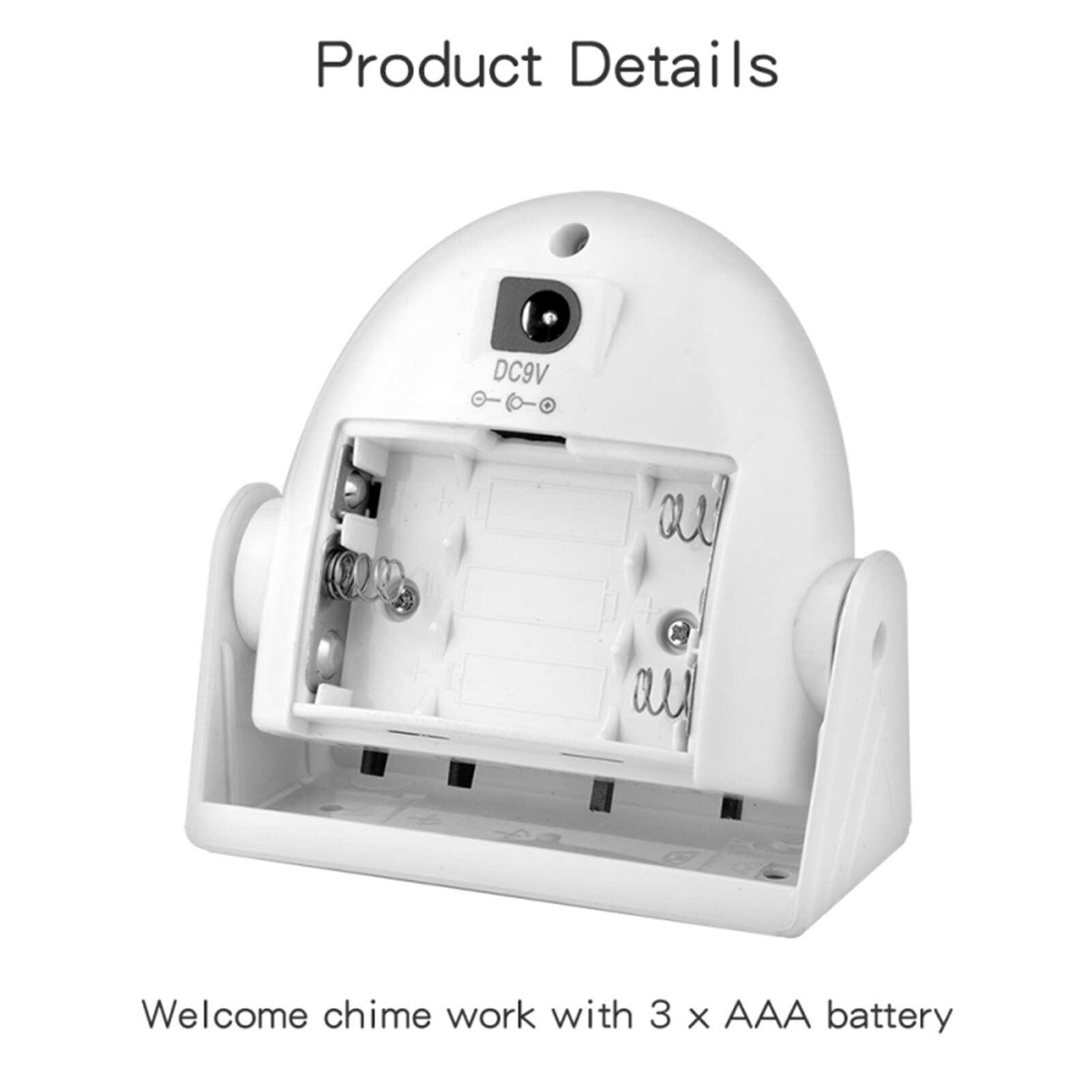 Smart Doorbell Burglar Alarm Infrared Motion Sensor Household Welcome Device Home Burglar Alarm System Smart Home Gate Alarm